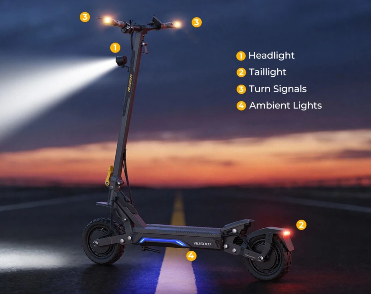 Ausom Gosoul 2 Pro világítás