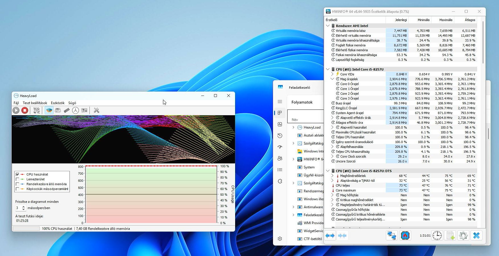BMAX B6 Turbo mini PC Stabilitás teszt