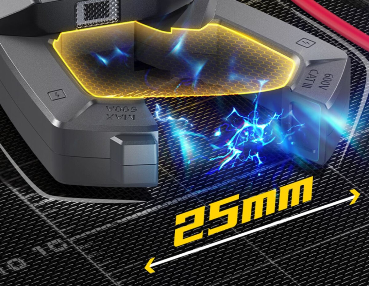 FNIRSI DMC-100 lakatfogós