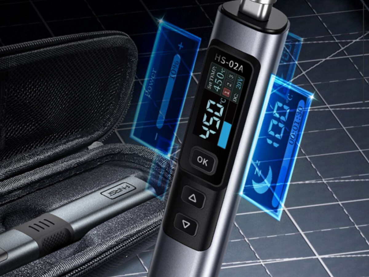 FNIRSI HS-02A kijelző