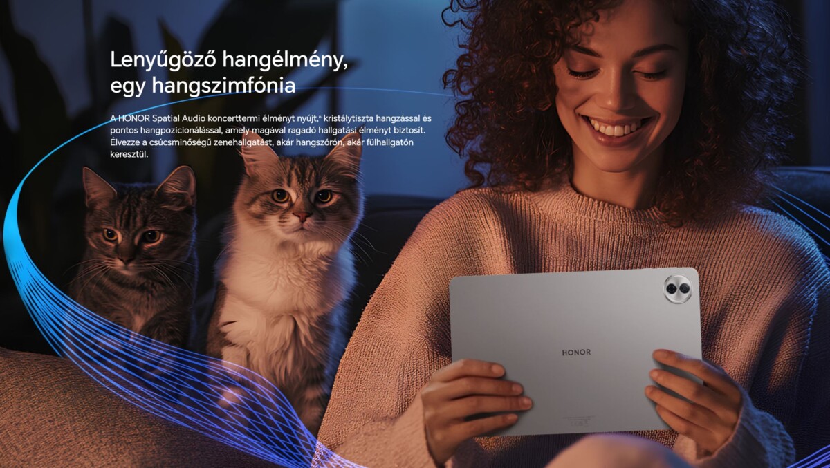 HONOR Pad 10 spatial audio hangszóró