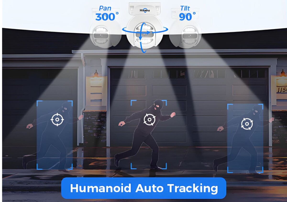 Hiseeu PK-4YHD685 humanoid felismerés