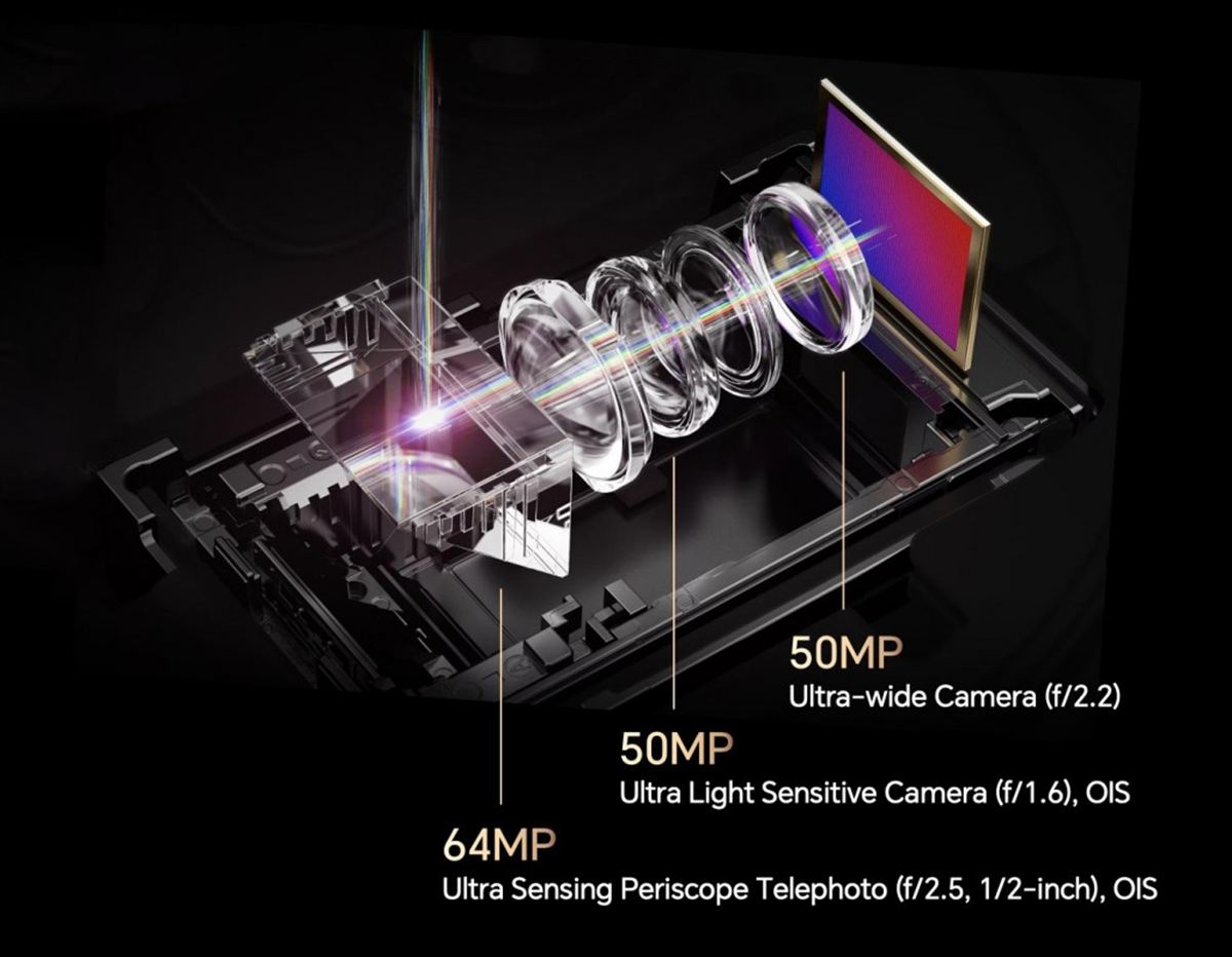 Honor Magic V6 kamerák