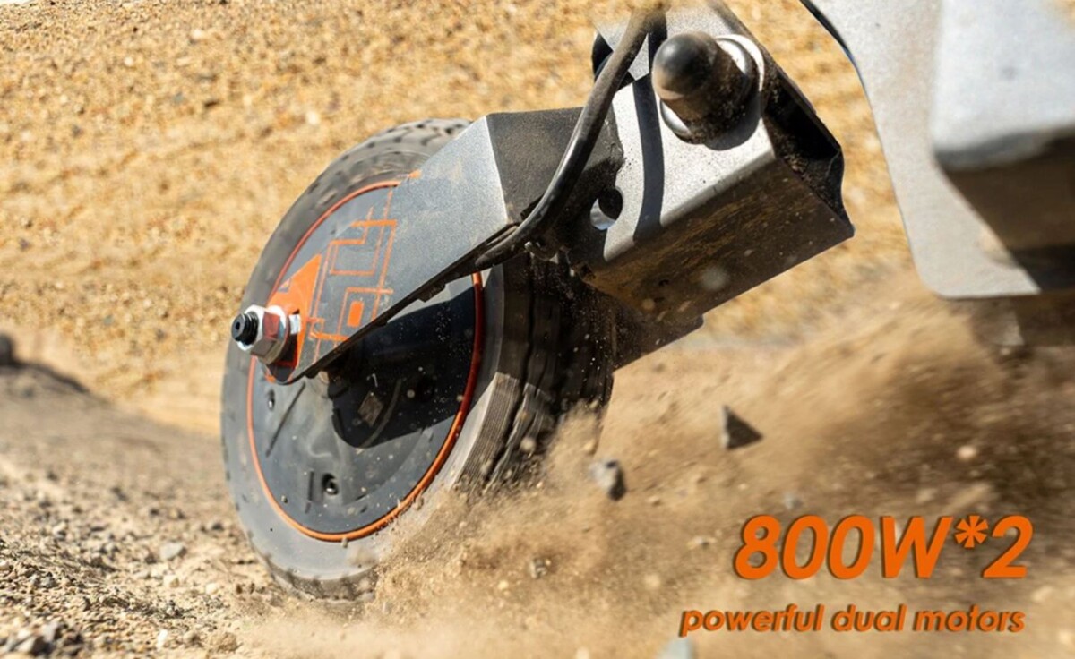 KuKirin G2 Ultra motor, fék, gumik