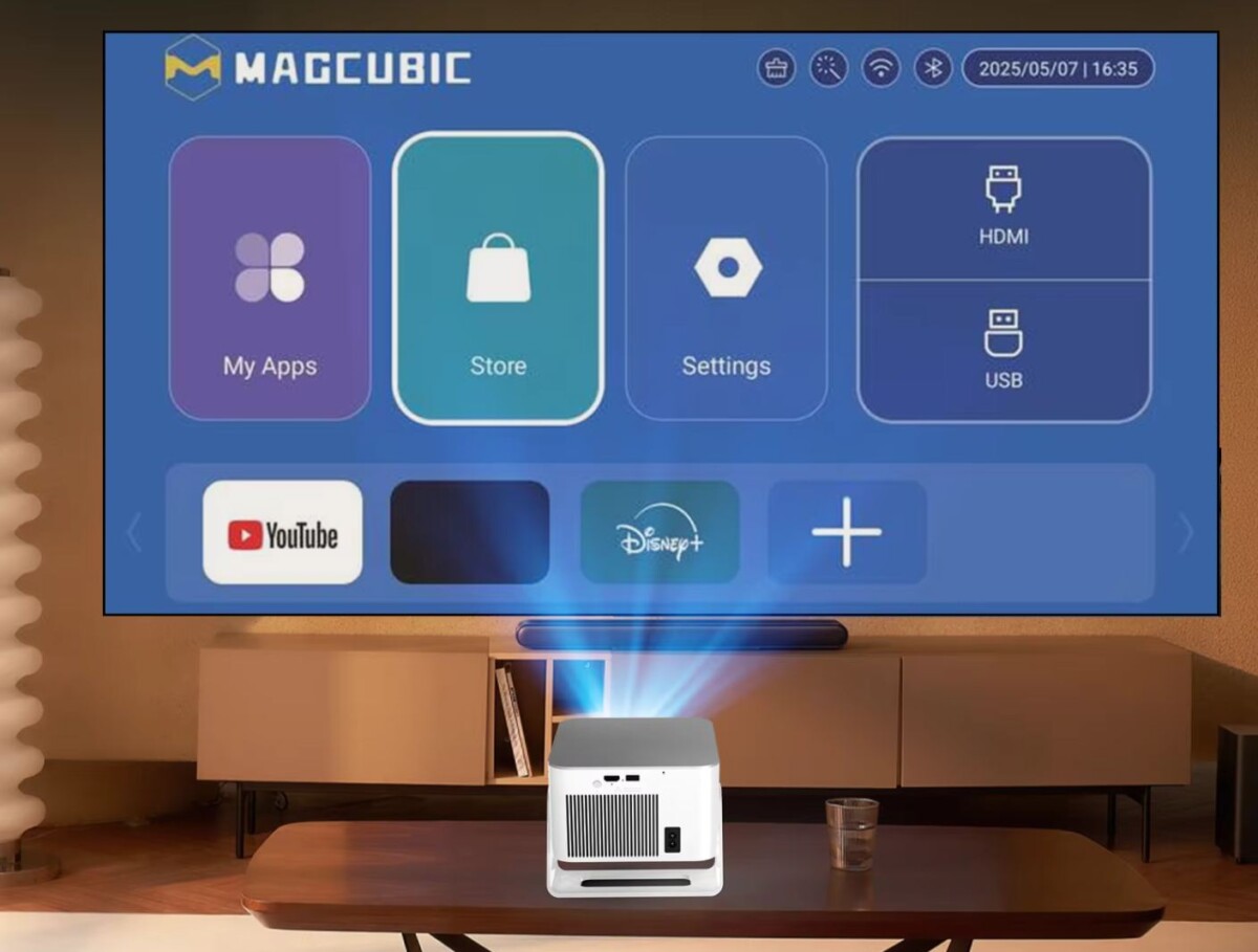 Magcubic HY350 Max androidos projektor