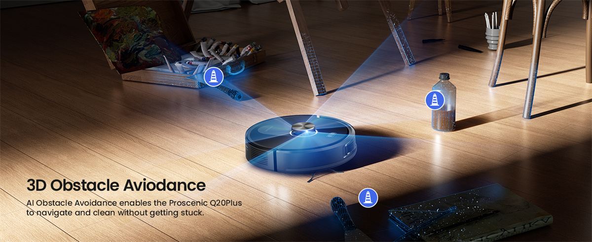 Proscenic Q20 Plus LiDAR szenzorral