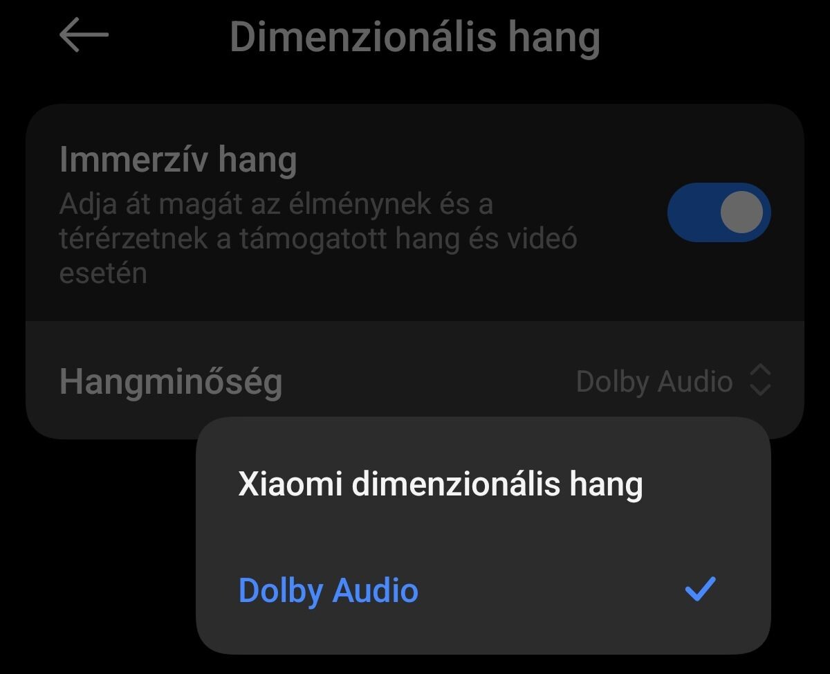 REDMI Buds 8 Pro Dolby Audio térhangzás
