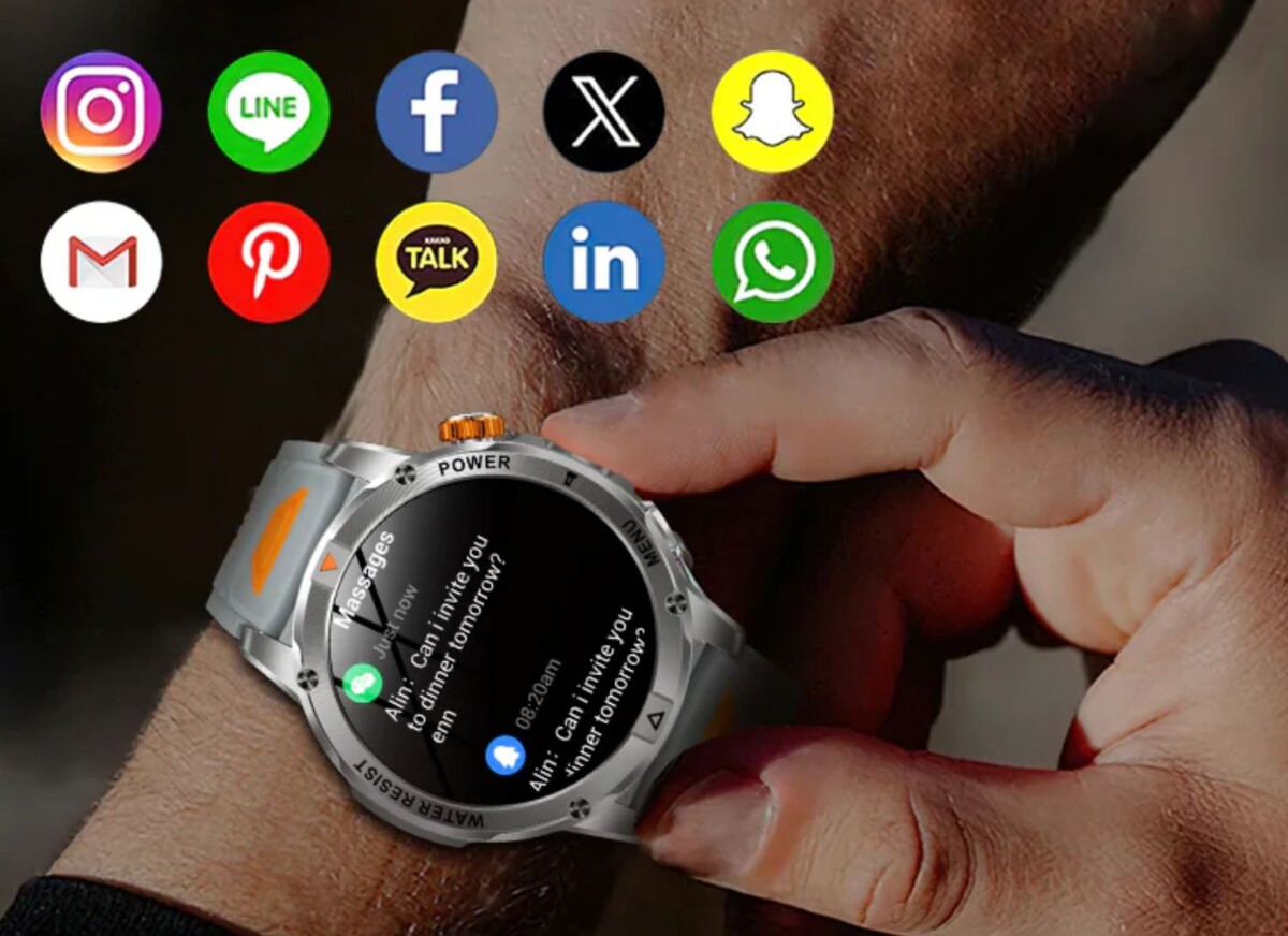 Rollme PowerX okosóra üzenetek