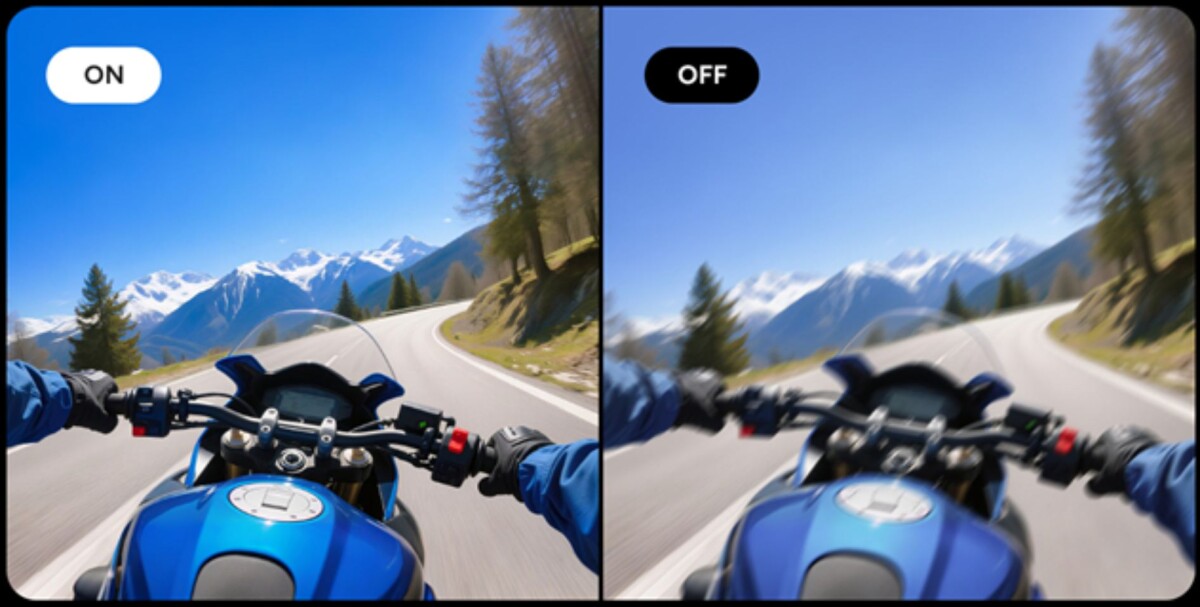 SJCAM C400 akciókamera képstabilizációval