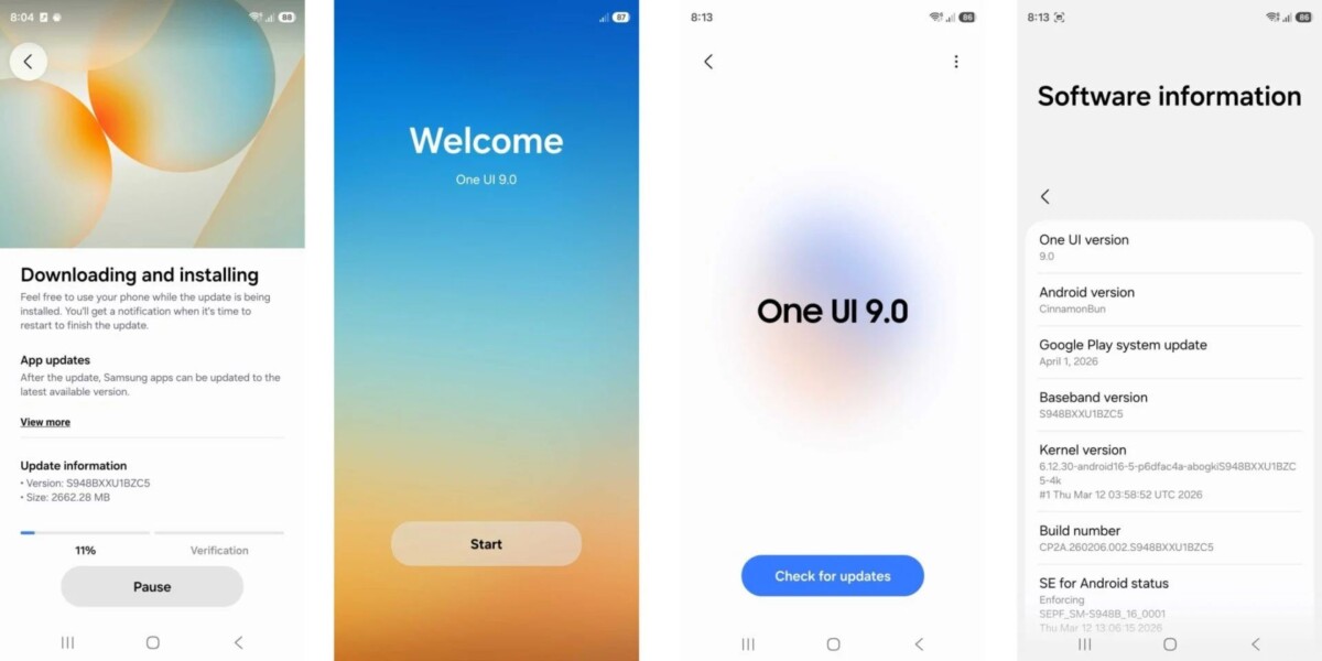 Samsung One UI 9