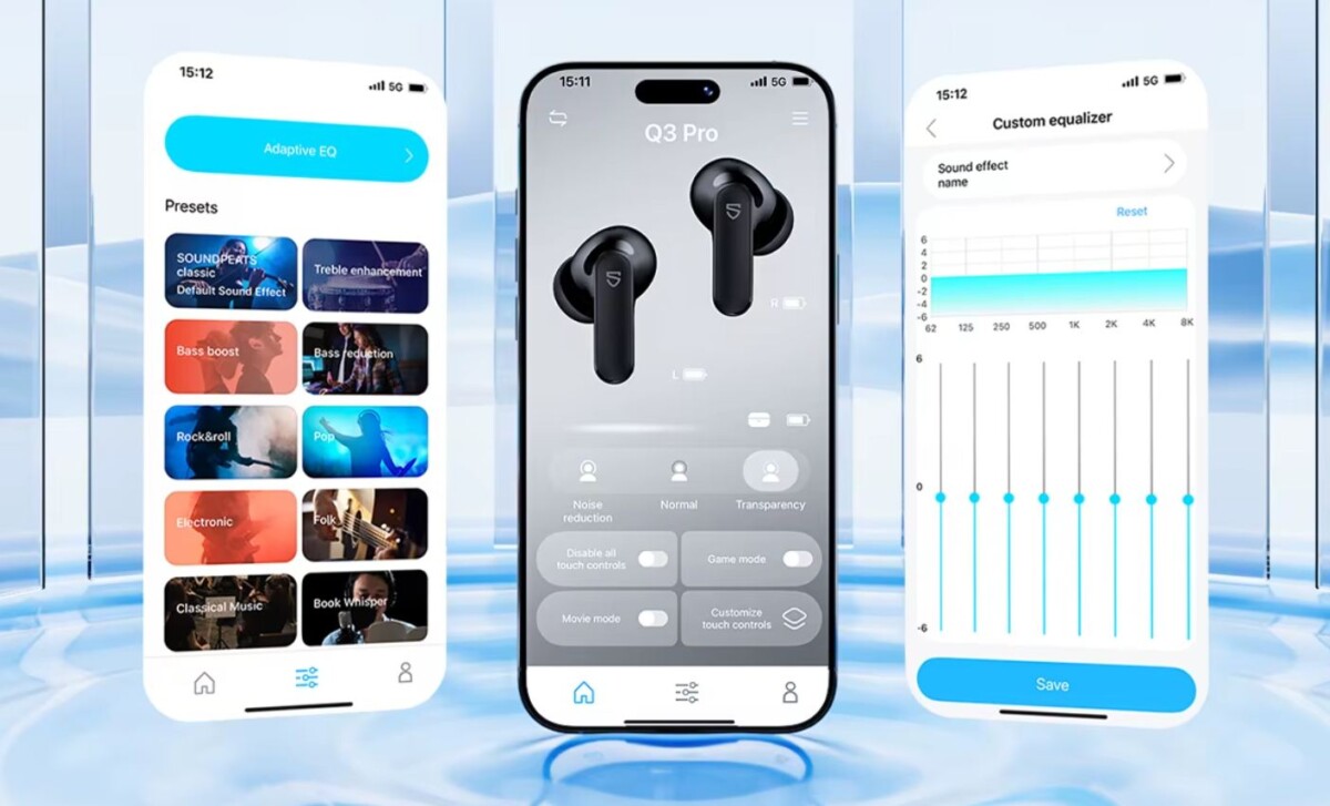 SoundPEATS Q3 Pro app