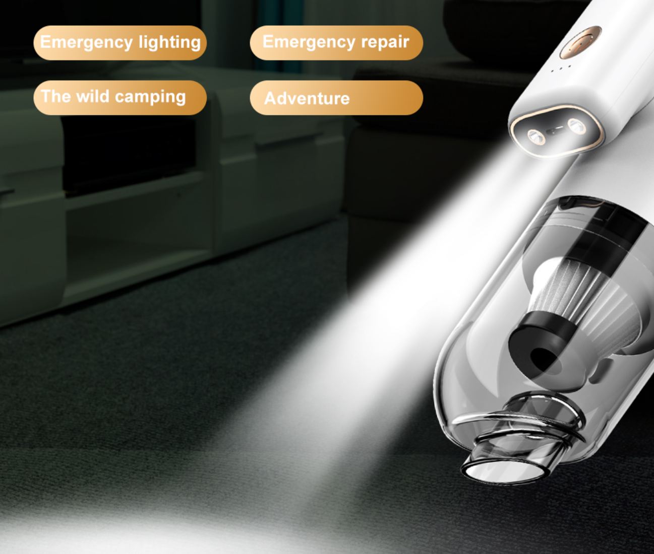 Tevorex mini porszívó lámpa