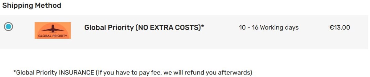 TradingShenzhen szállítás