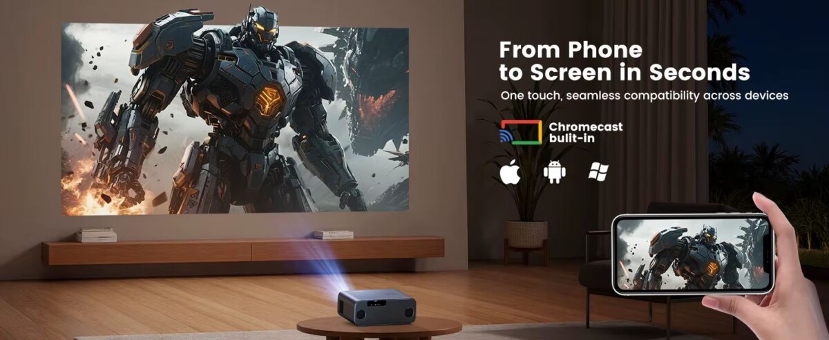 Wimius Chromecast projektor