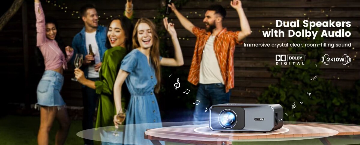 Wimius Dolby Audio projektor