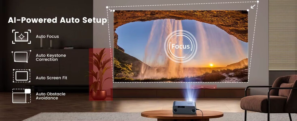 Wimius projektor kép korrekciók