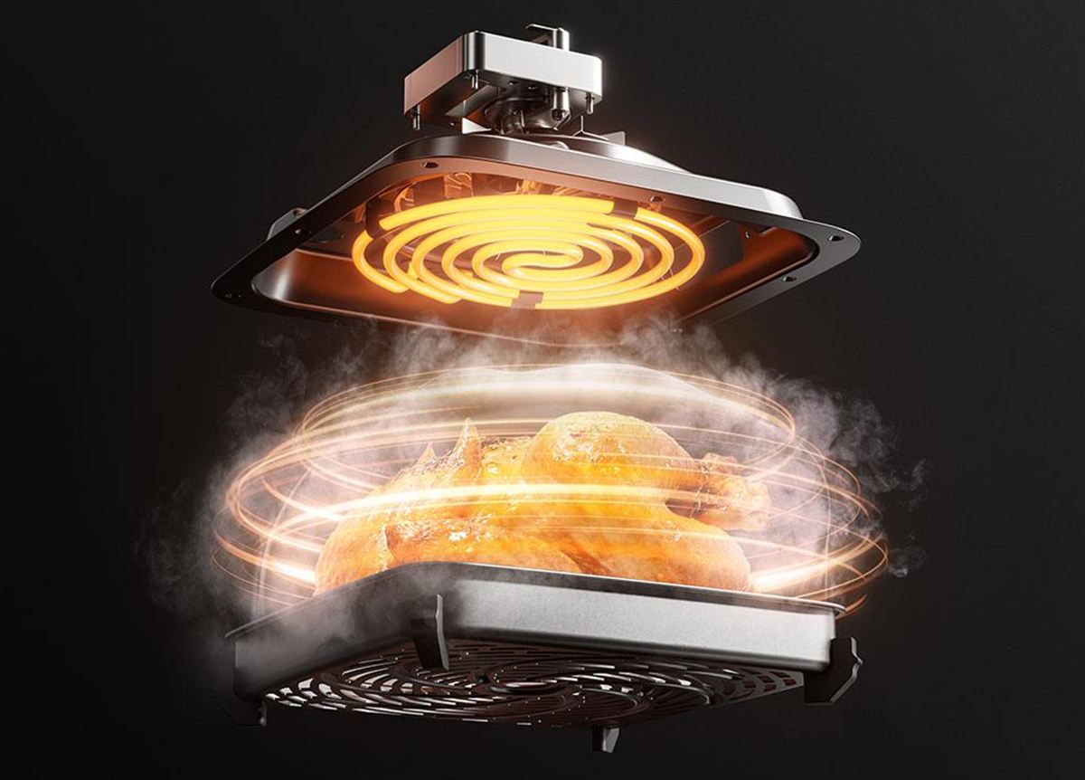 Xiaomi Mijia Smart Air Fryer Pro Steam & Bake Edition 6.5L sütés