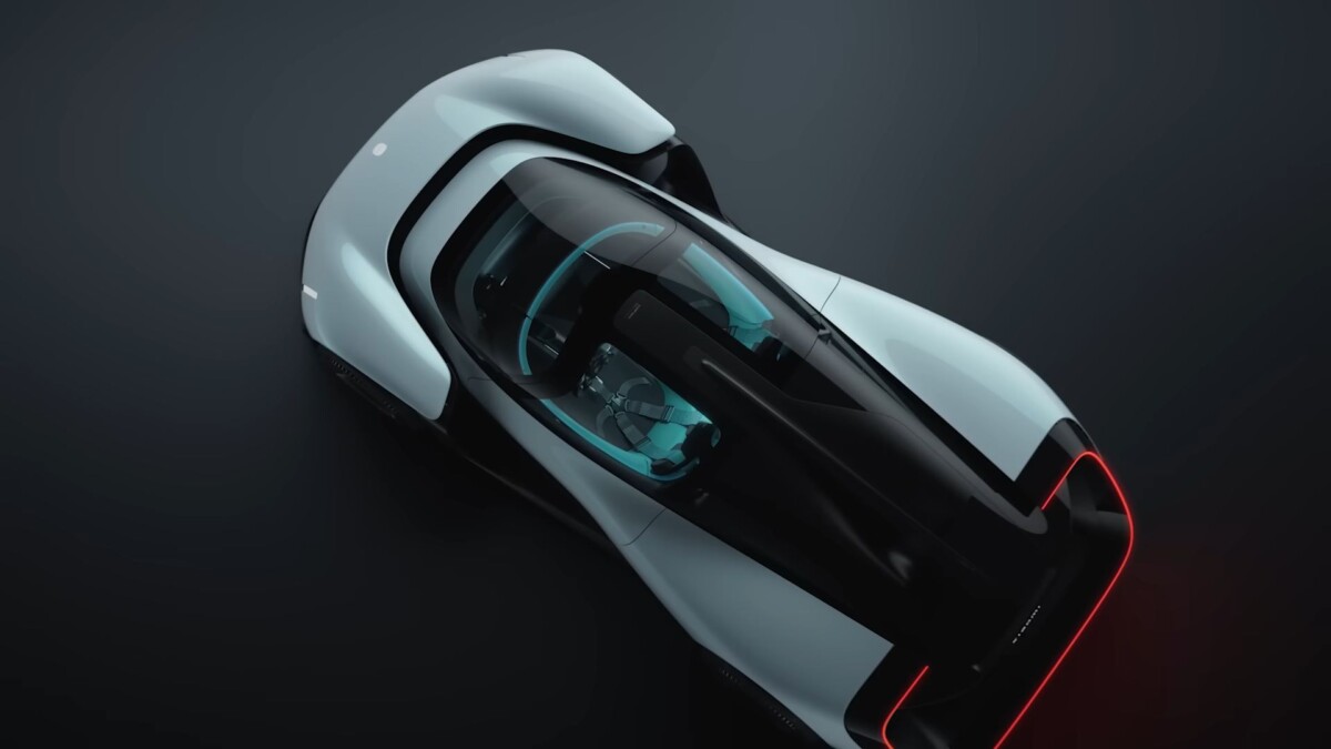 Xiaomi Vision Gran Turismo felülnézet