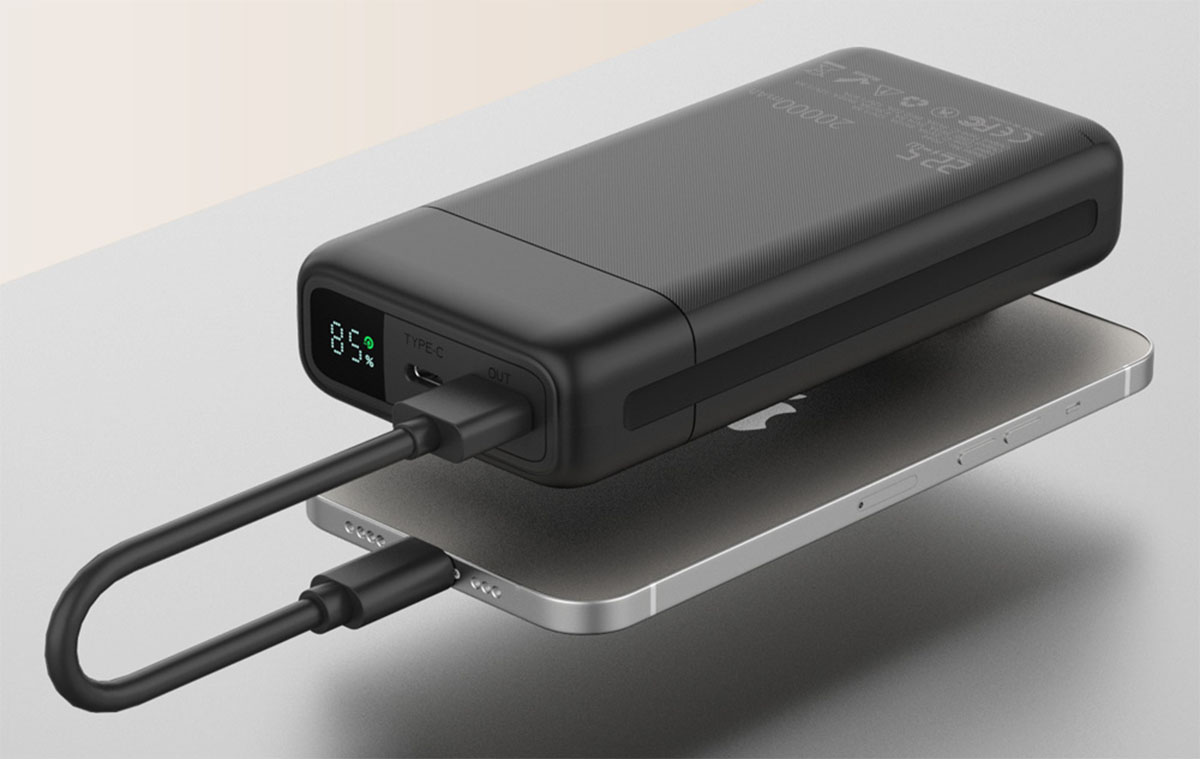 A Blitzwolf BW-P22 egy szuperolcsó, nagy kapacitású power bank töltöttség jelzéssel