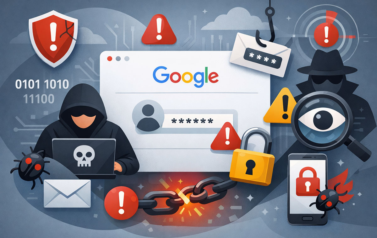 Biztonsági probléma, ami minden Google felhasználói fiókot érint