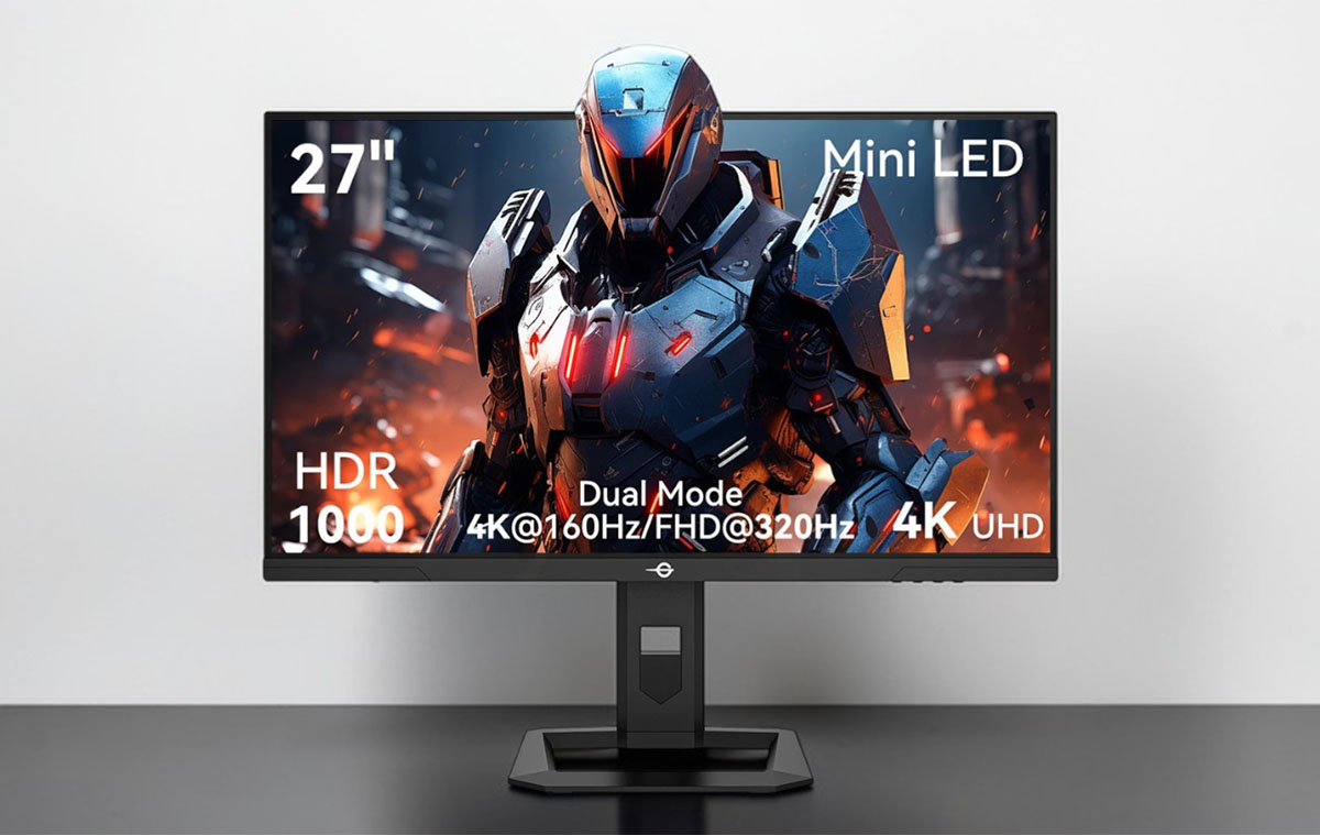 Brutál jó és nagyon olcsó 4K mini LED gamer monitor állítható magassággal