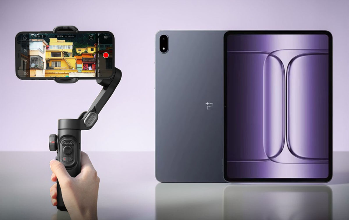 Durván olcsó a 13", erős Snapdragon 8 Elite OnePlus tablet és egy telefon kamera stabilizátor