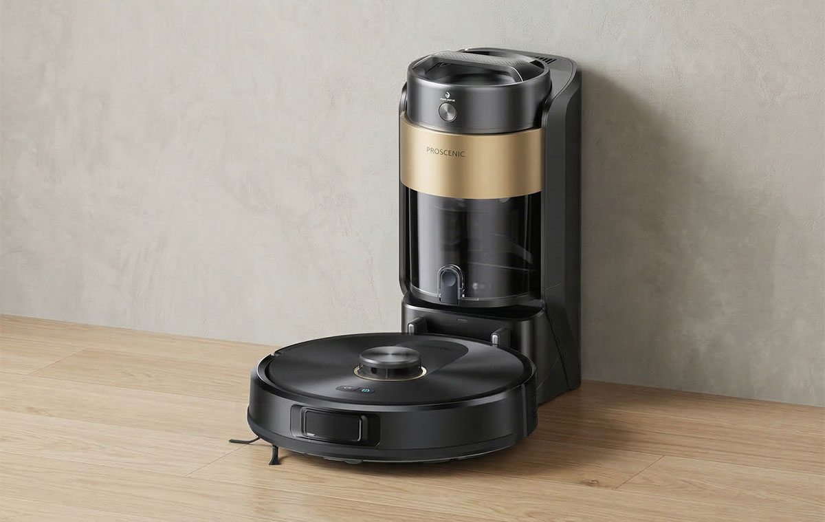 Ez a dizájnos robotporszívó durva szívóerővel takarít helyetted teljesen önállóan