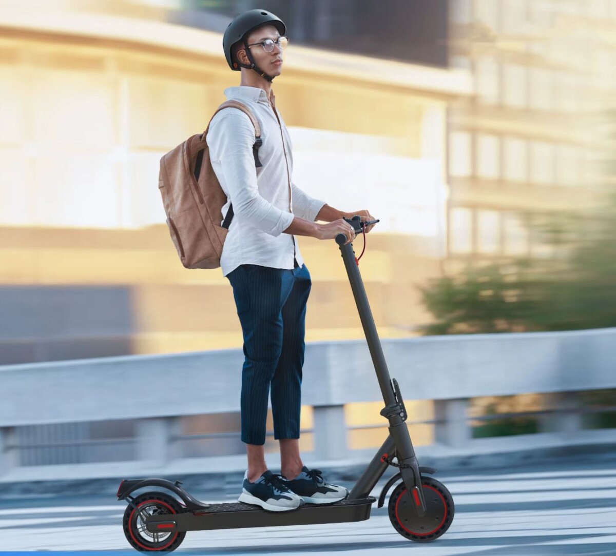 iScooter elektromos roller világítás