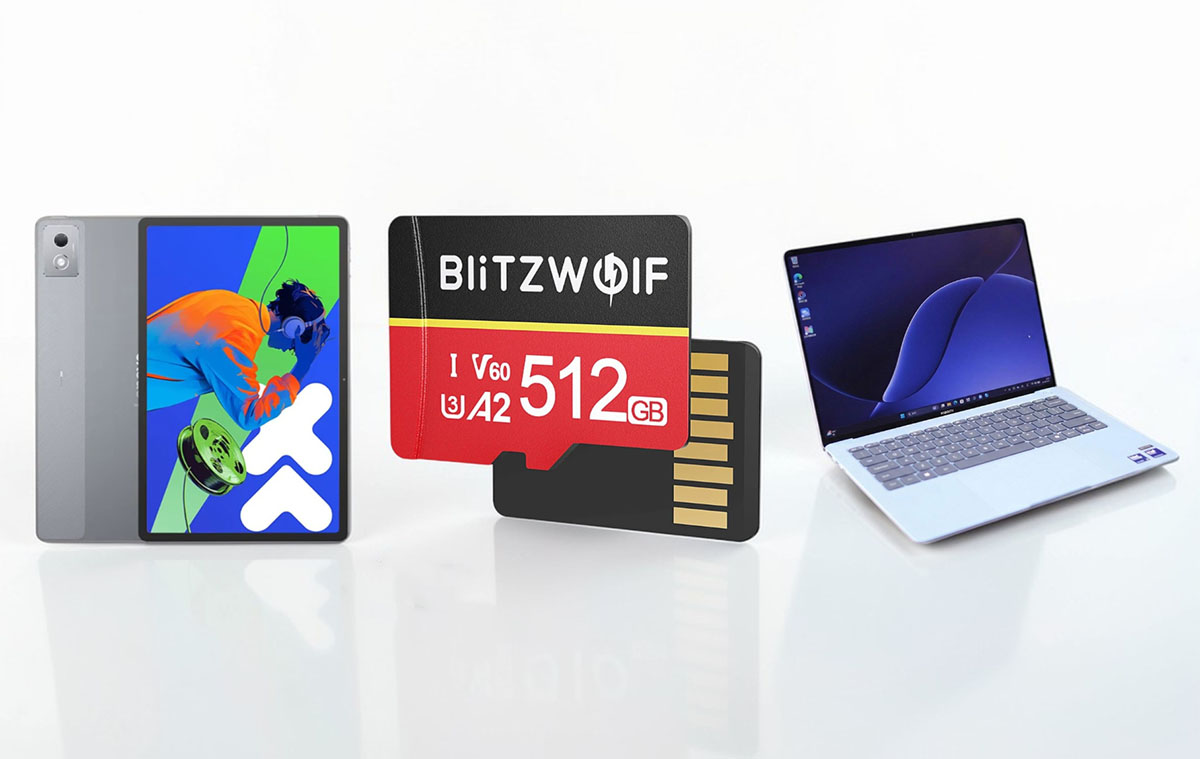 Itt az ultraolcsó 512GB-os memóriakártya és a Xiaomi laptop, meg egy tablet