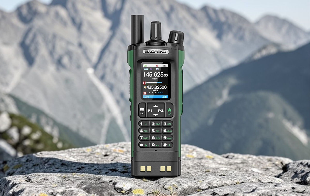 Modern és olcsó, okos walkie talkie beépített GPS-szel: Baofeng BF-UV32