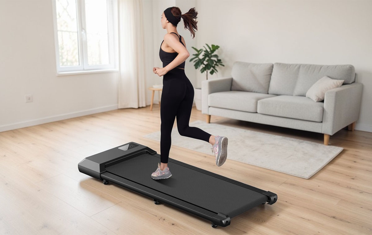 Nem lehet több kifogás, ez nagyon olcsó, okos gyaloglópad és bárhol elfér