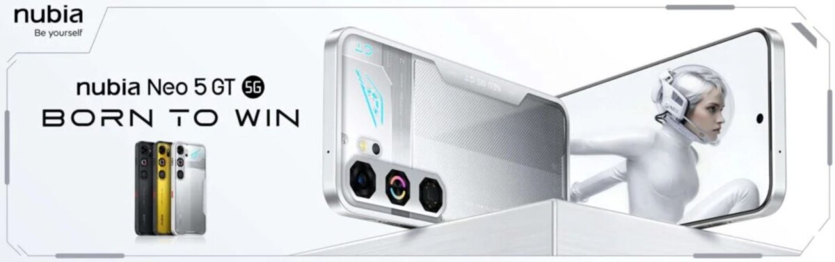 nubia Neo 5 GT kijelző