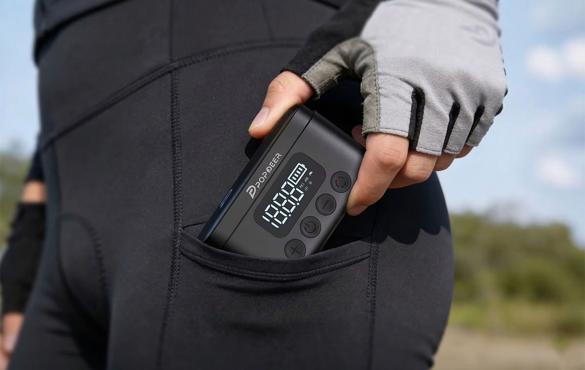 POPDEER P-T01 akkumulátoros mini pumpa teszt