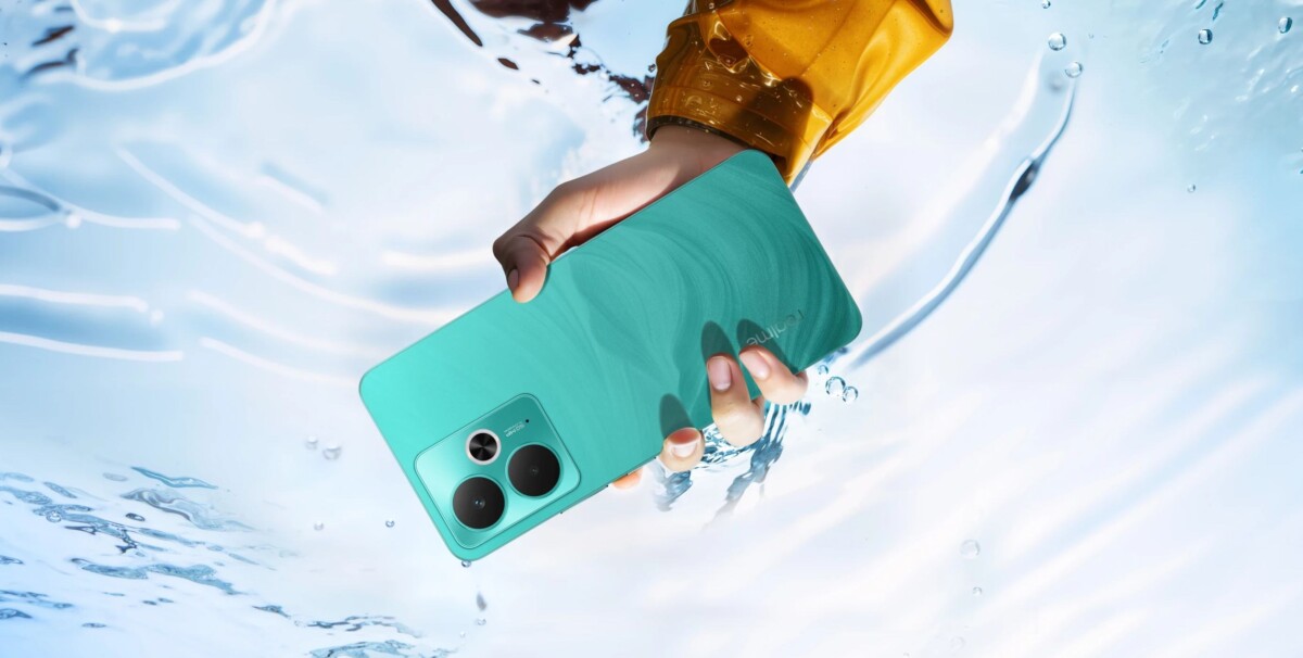 realme 14T IP69 szinten vízálló