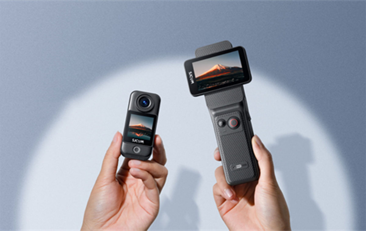 SJCAM C400, a 4K akció kamera, ami kézi kamera is lehet