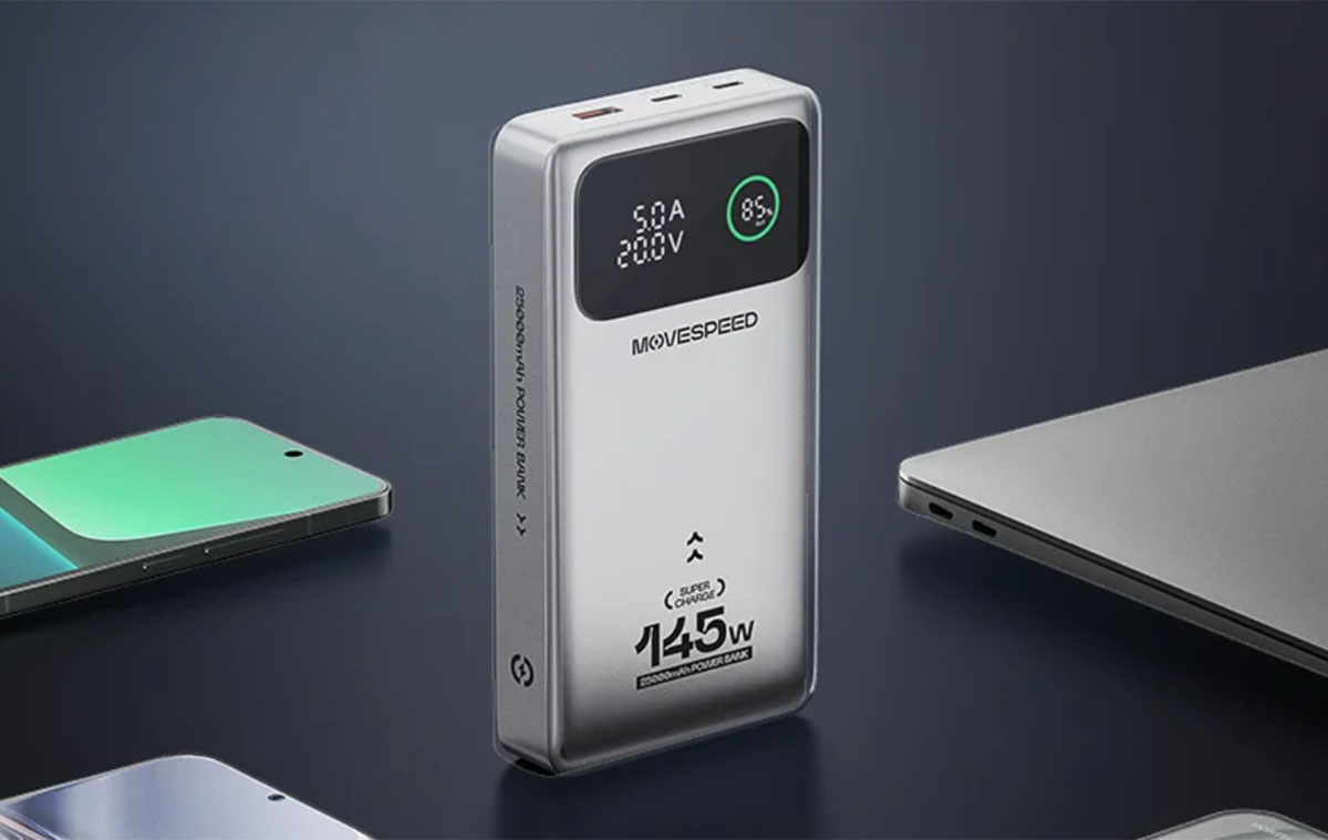 Ultragyors töltős és olcsó power bank - 140W, 25 000 mAh