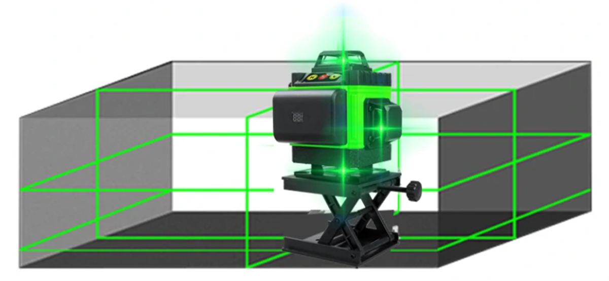 16 vonalas lézer szintező