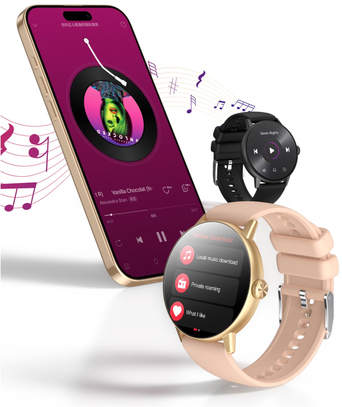 App okosóra zene lejátszással