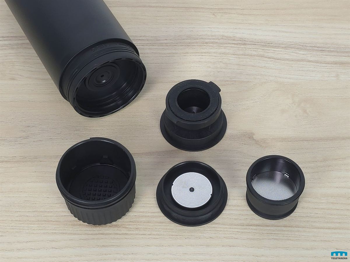 Comfook akkumulátoros kávéfőző őrölt kávé, Nespresso és Dolce Gusto kapszulához