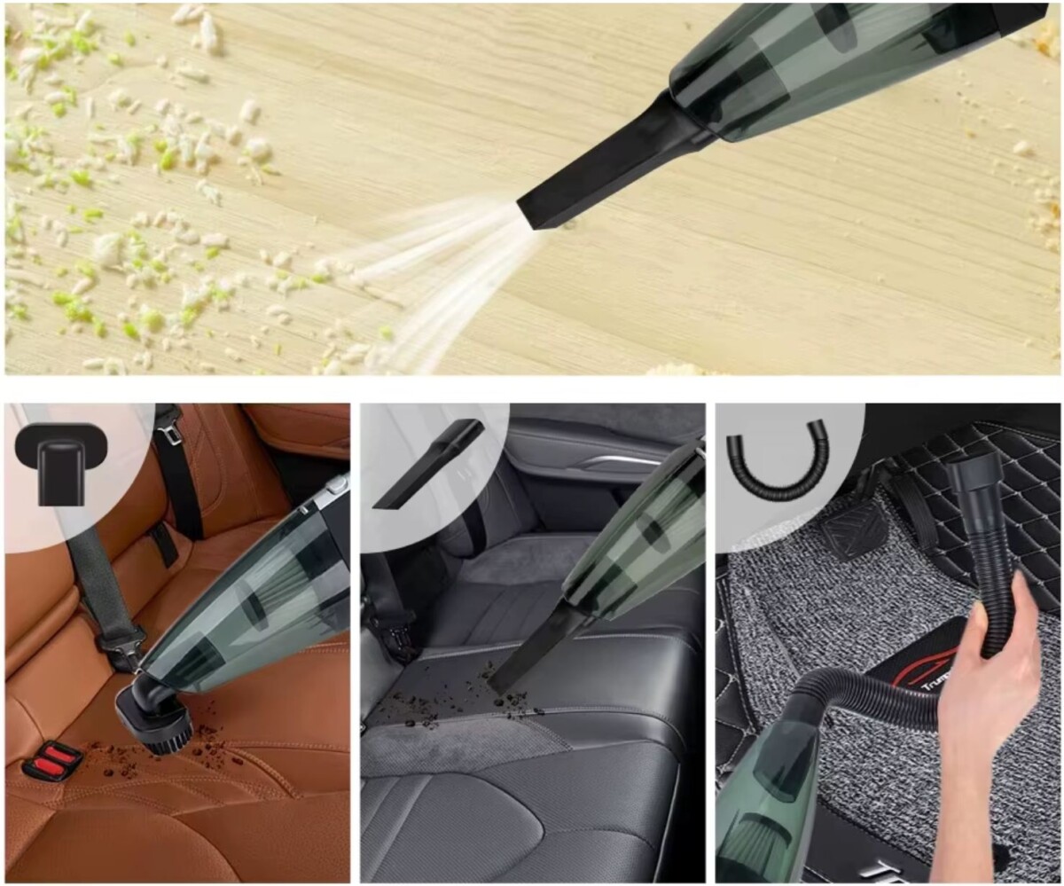 Mini porszívó sokféle porszívófejjel