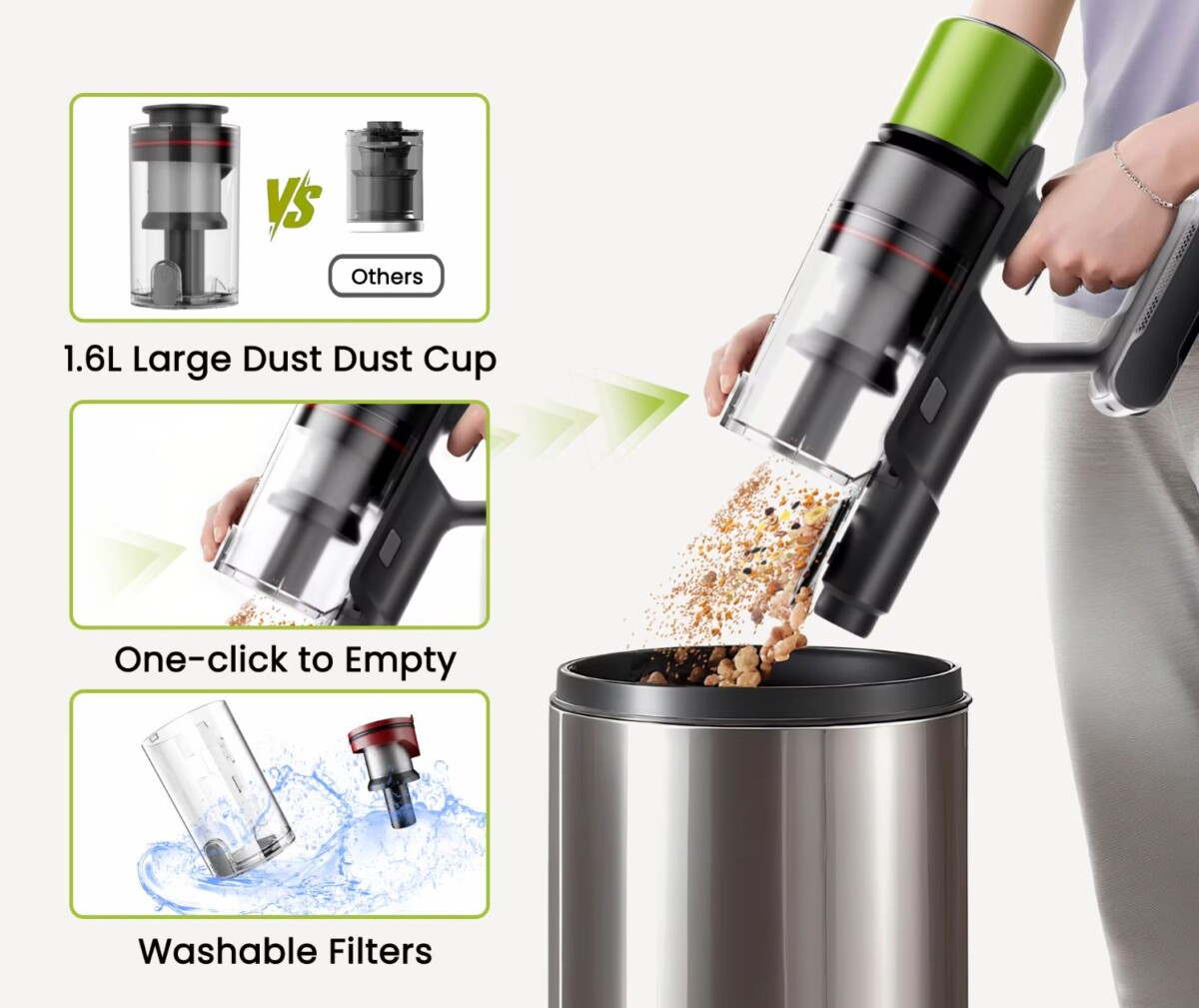 SmartAI V6 1.6 literes portartály