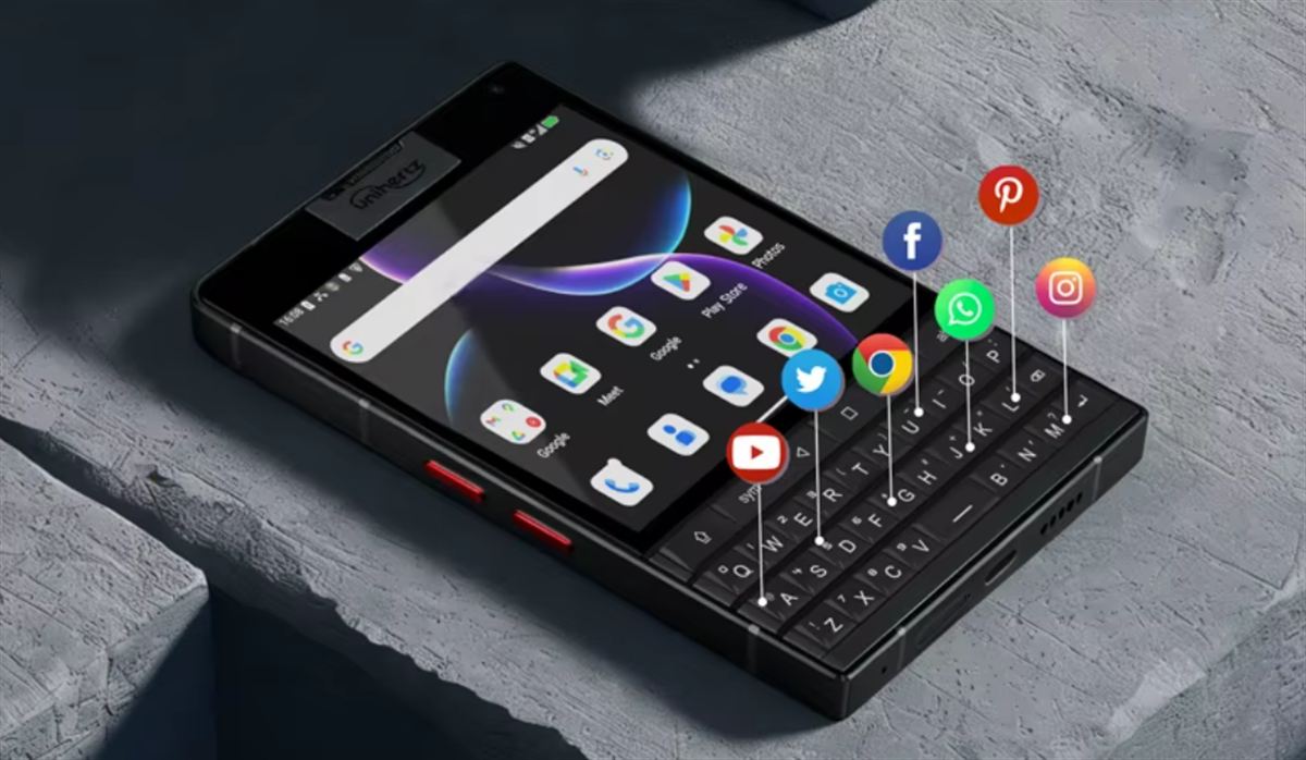 Unihertz Titan 2 programozható billentyűzet