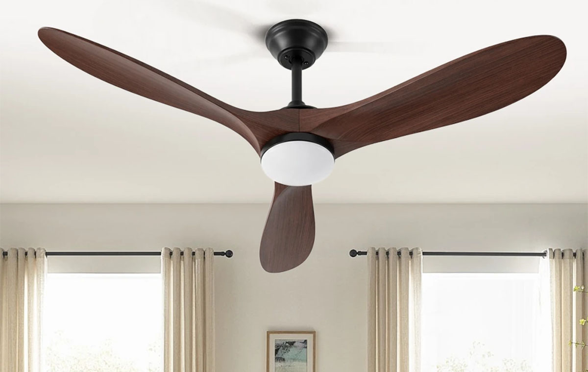 A BlitzWill BW-CFL3B egy okos mennyezeti ventilátor és lámpa