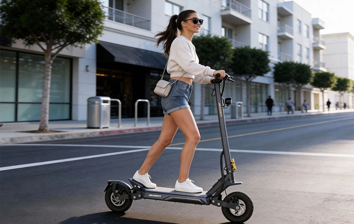 Ausom Gosoul 2 Pro elektromos roller teszt - 1400W-os bestia, 50km/h sebességgel