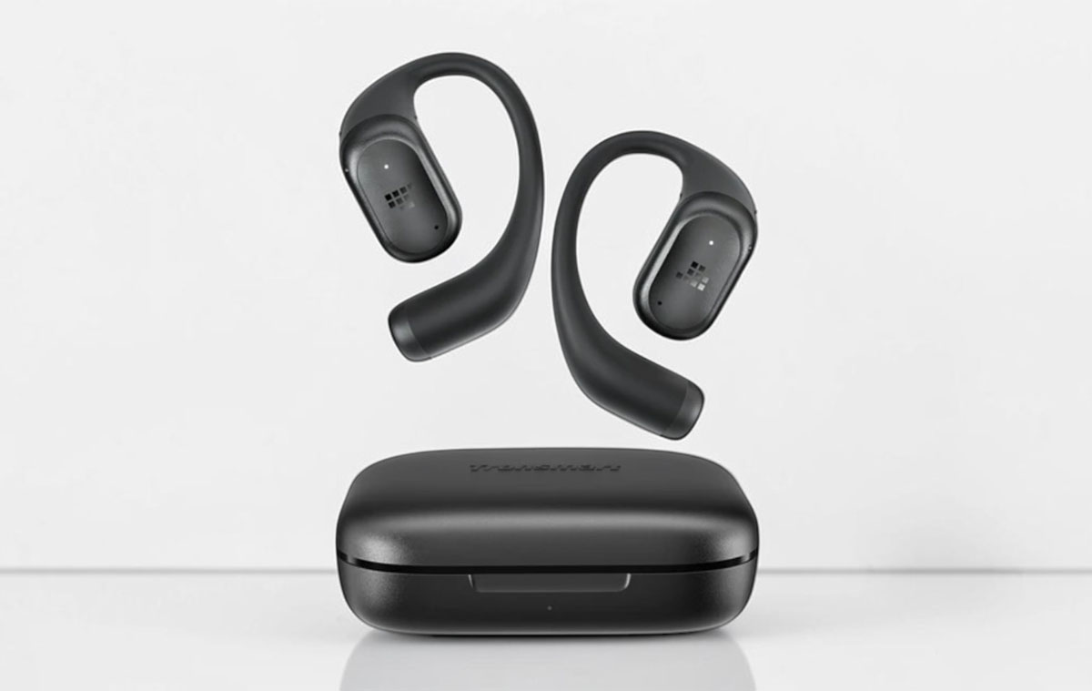 Az olcsó, fejlett és okos open ear vezetéknélküli fülhallgató - nem zár el a külvilágtól