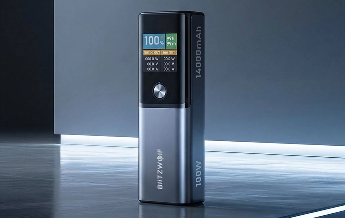 BlitzWolf BW-P23 egy nagy kapacitású és olcsó 100W power bank