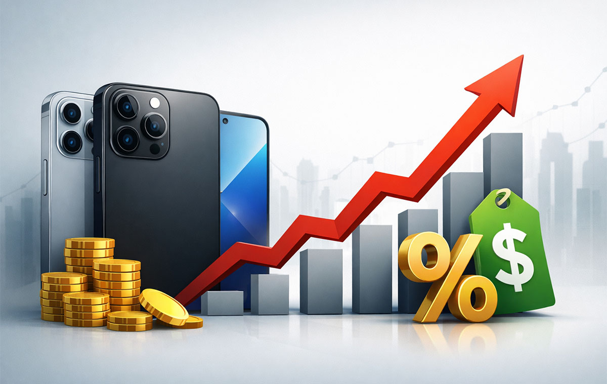 Durva, 25%-os áremelkedés várható a csúcskategóriás telefonoknál