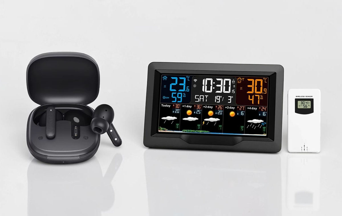 Durva amiket tud ez a filléres fülhallgató és itt egy ultraolcsó okos időjárás állomás