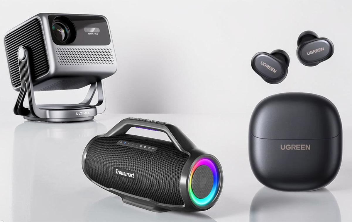 Erre a vezetéknélküli fülhallgatóra, hangszóróra és projektorra érdemes ránézni