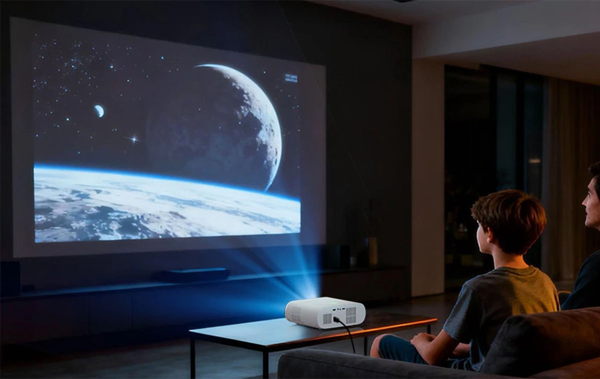 Filmezés és Full HD streaming fal méretben, szuperolcsó projektorral